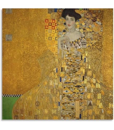 Amazon.co.jp: Gustav Klimtグスタフ・クリムト《扇を持つ女（1917